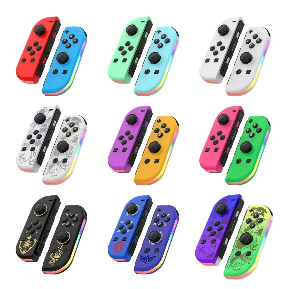 Nintendo Switch controller (L)/(R).