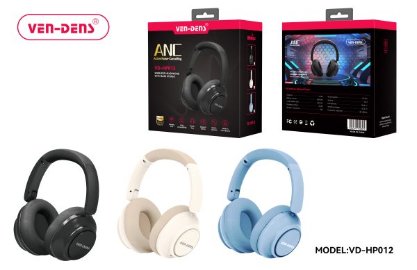 ANC Active Noise Cancelling Wireless Headphone With BASS Stereo (VD-HP012)