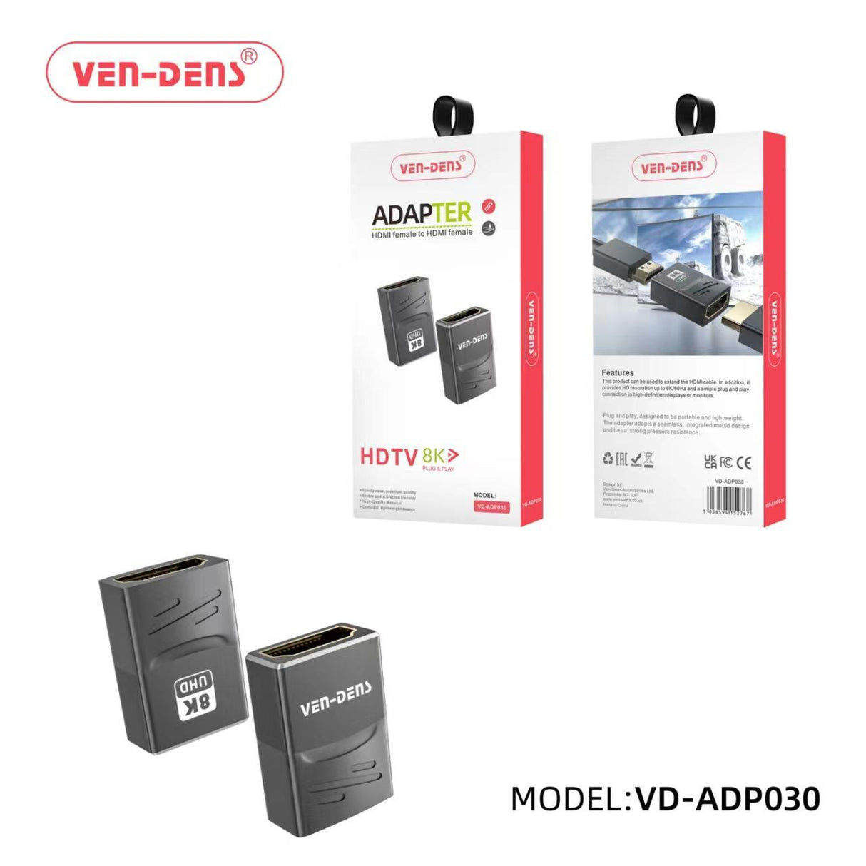 Sturdy & Durable 8k adapter