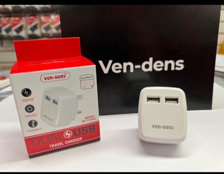 Premium Quality Exquisite Design Dual USB Travel Charger (SP-TC55A)