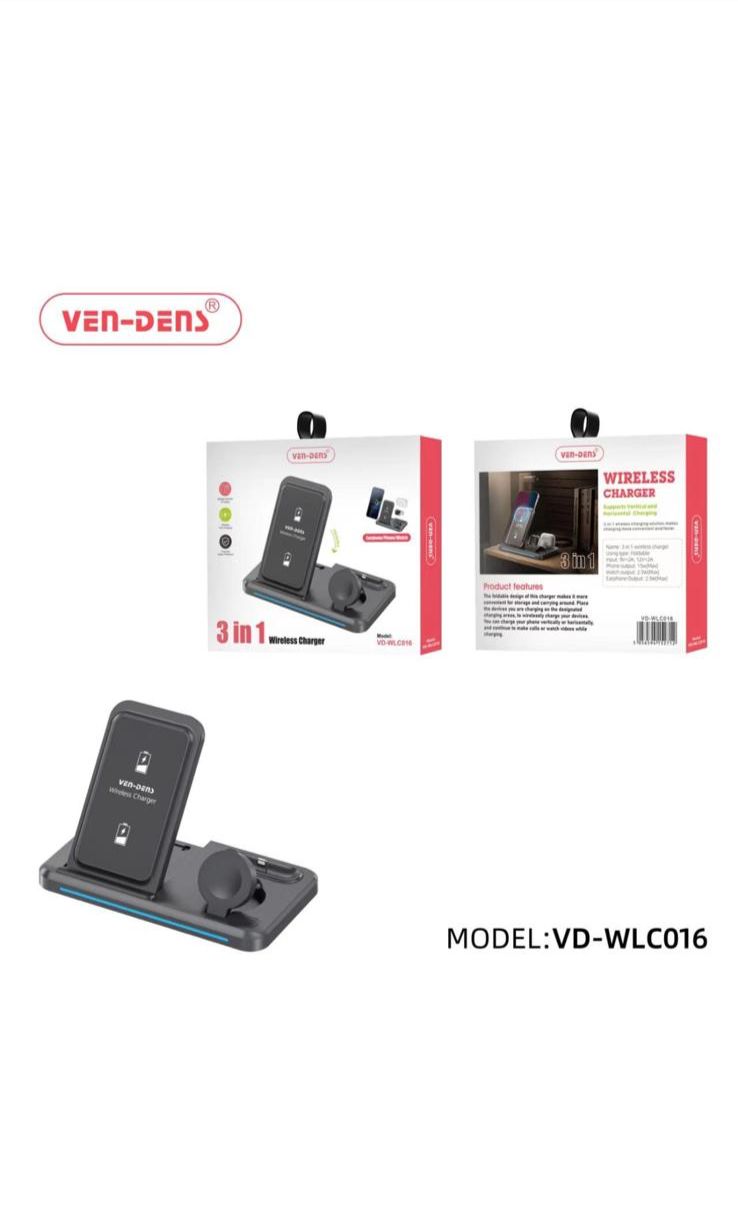 15W 3in1 Wireless Charger