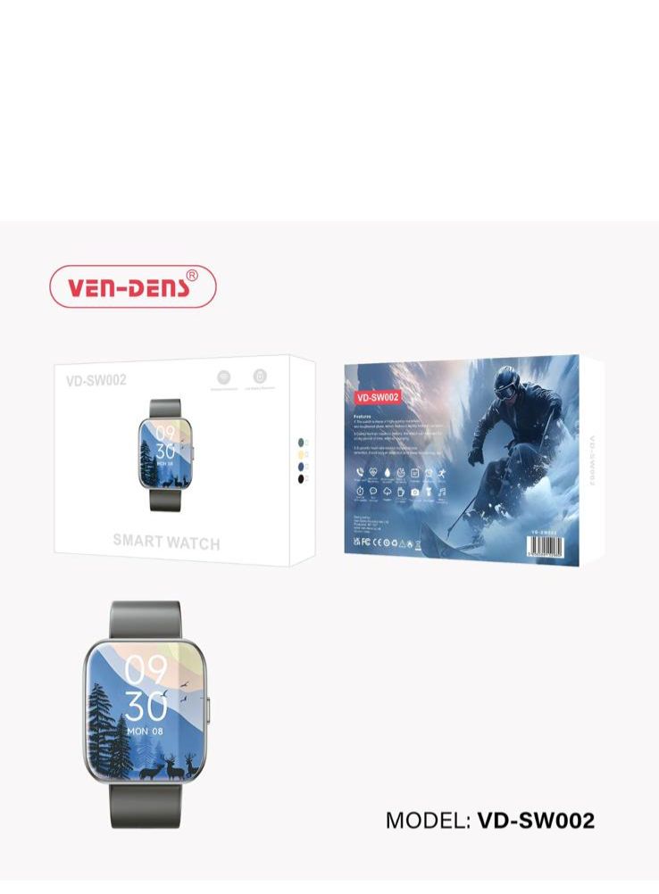 Smart Watch for Men Women Answer/Make Calls & more Features Supported (SW002)