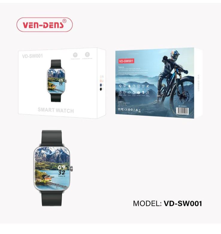 Smart Watch for Men Women Answer/Make Calls & more Features Supported (SW001)