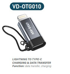 OTG Connector Lightning To Type C