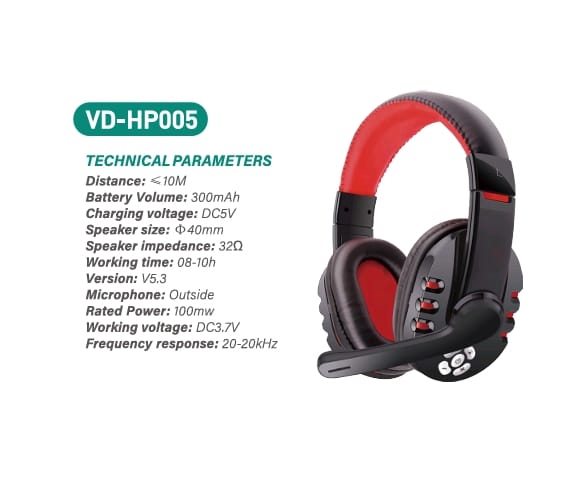 Gaming Headset Wireless (VD-HP005)