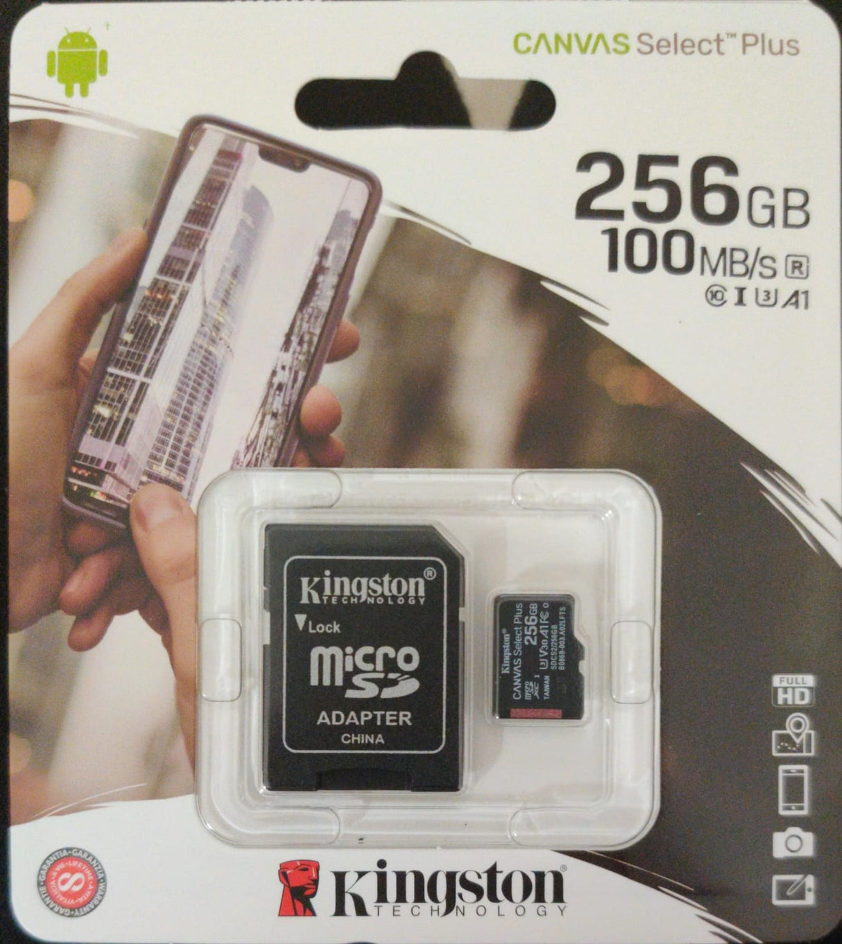 KINGSTONE SD CARD 256GB