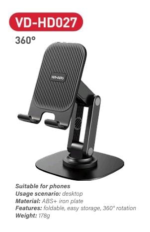 Lightbox Folding Rotatable Desktop Stand