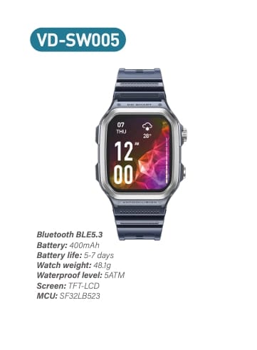 Smart Watch for Men Women Answer/Make Calls & more Features Supported (SW005)