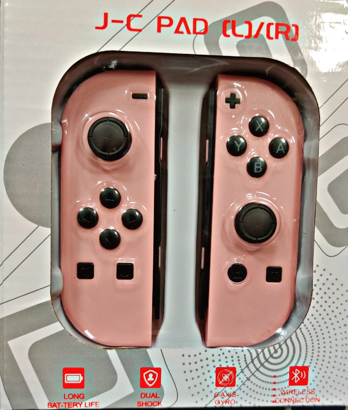Nintendo Switch controller (L)/(R).