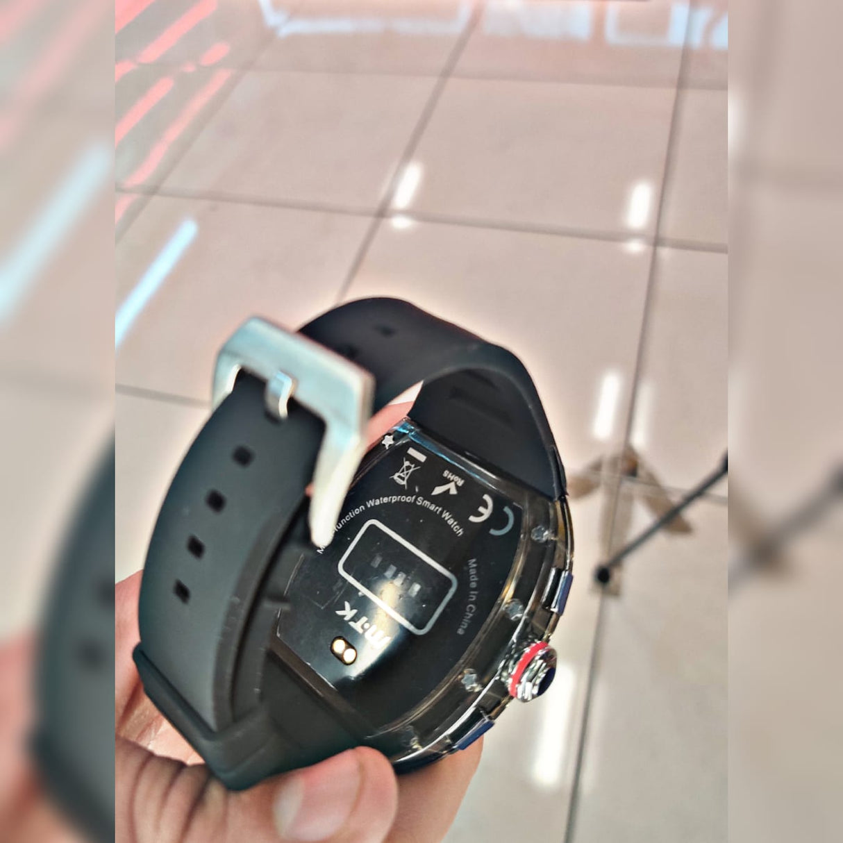 SMART WATCH VOICE CALLING black