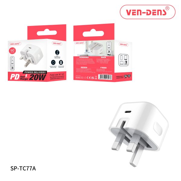 PD 20w Fast Charger Folding Plug (SP-TC77A)