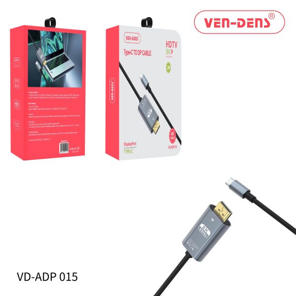 Type C to DP CABLE (2M)