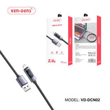 2.4A 5V USB A To Lightning Charging Cable