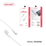 Silicone USB A To Lightning Charging Cable