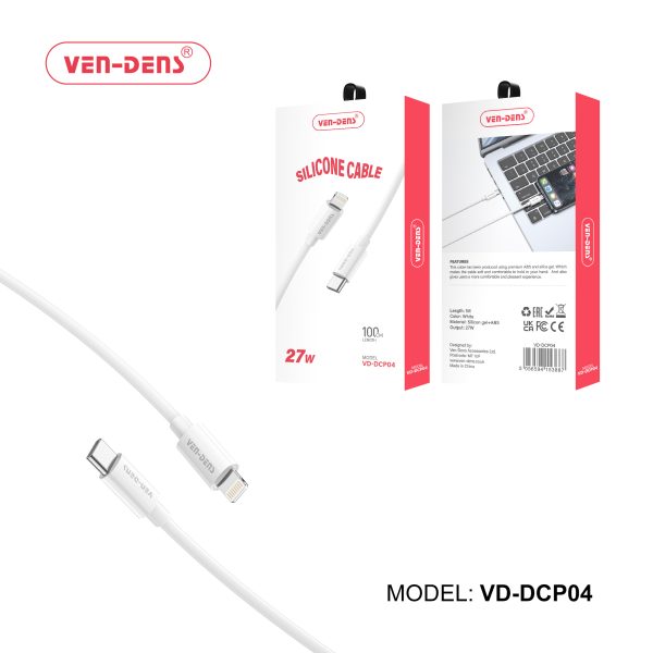 Silicone USB C To Lightning Charging Cable