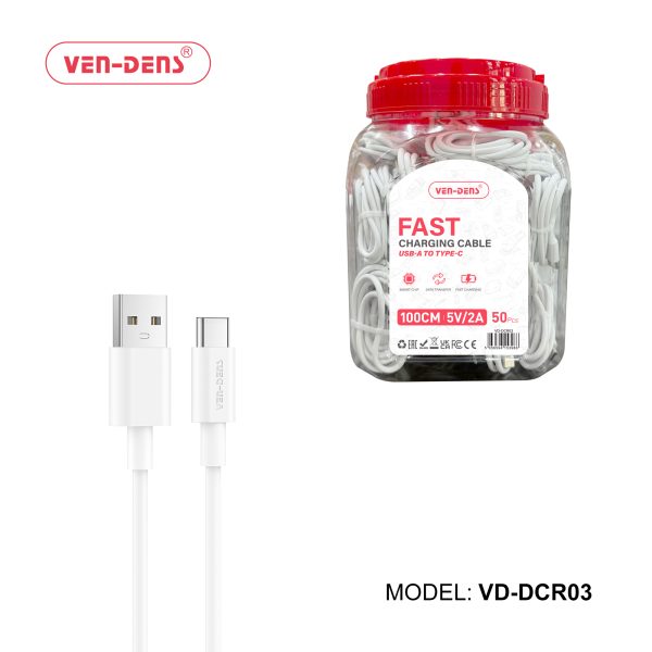 2A 5V PVC Cable USB A To TYPE C Cable