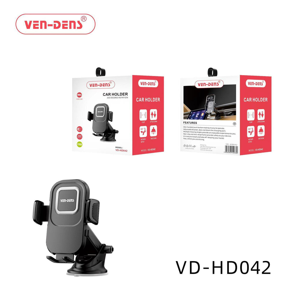 universal compatibility 360 rotation car holder