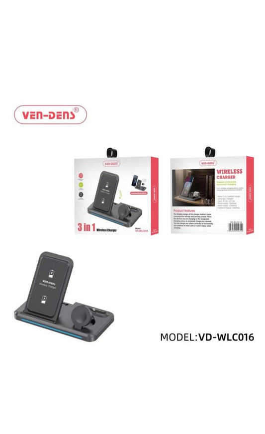 15W 3in1 Wireless Charger