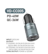 Car Charger PD + QC 3.0