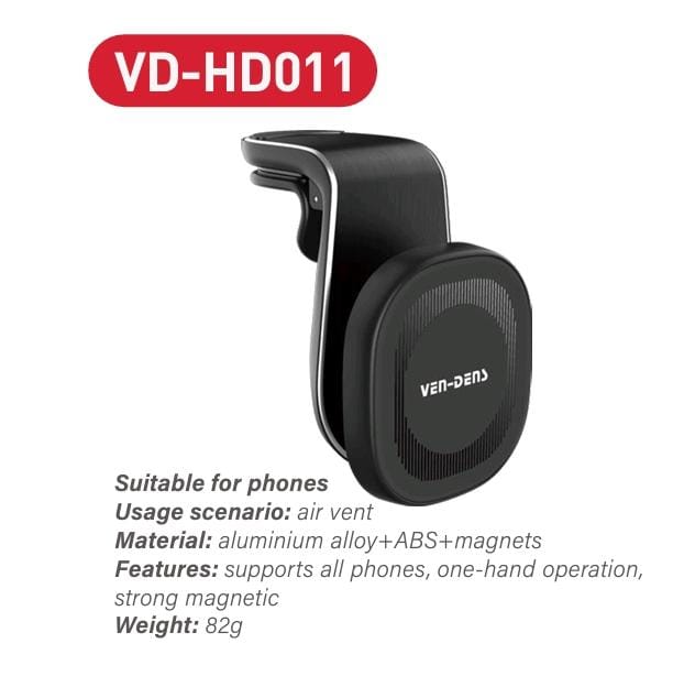 Magnetic Car Phone Holder Clip Type