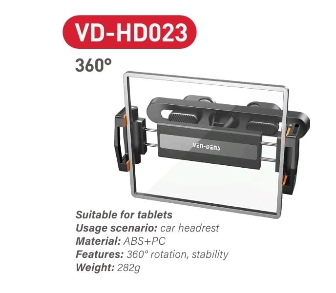 Car Headrest Holder 360 rotation