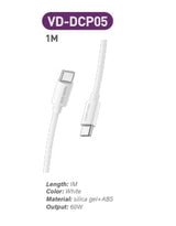Silicone Cable USB C To TYPE C Cable