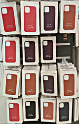 IPHONE LEATHER CASES / WHATSAPP US FOR QUANTITY & MODEL