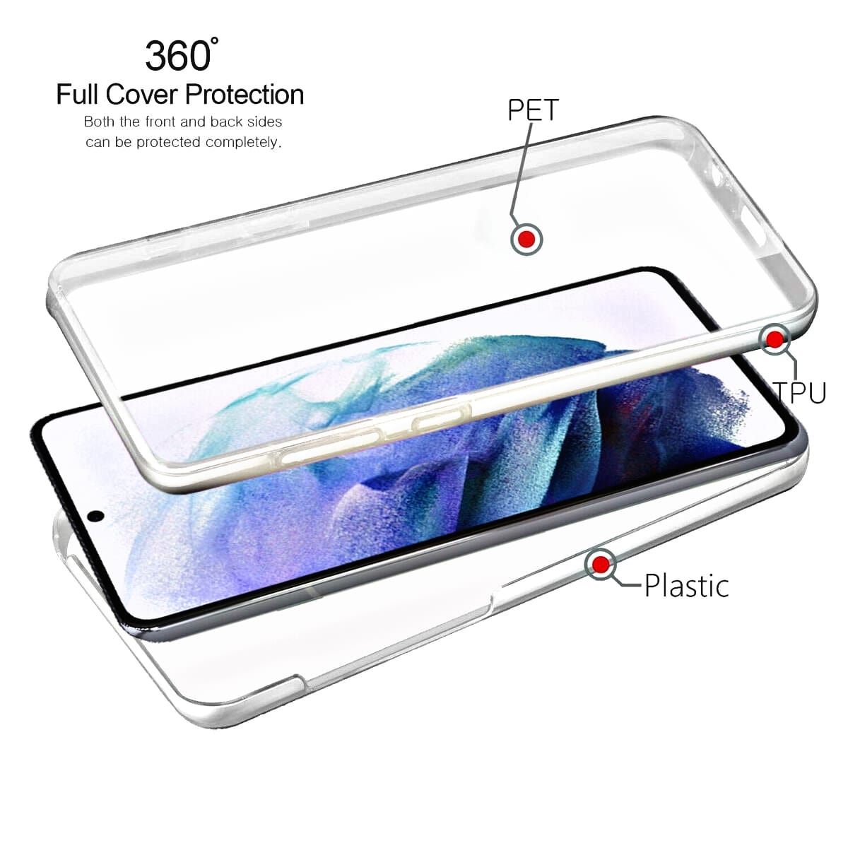 CLEAR SILICON 360 FULL BODY CASES / WHATSAPP US FOR QUANTITY & MODEL