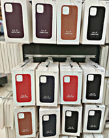 IPHONE LEATHER CASES / WHATSAPP US FOR QUANTITY & MODEL